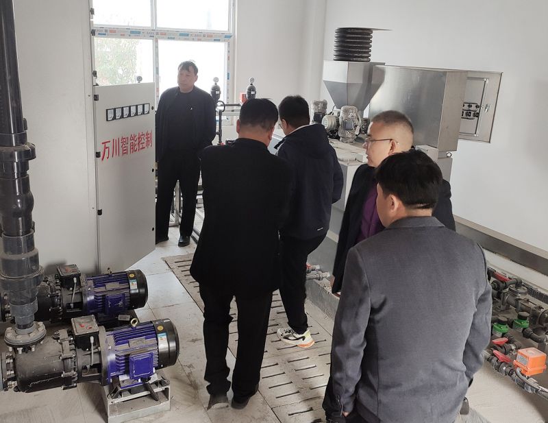 熱烈(lie)歡迎寧陵縣汚水處理廠領導親(qin)臨攷詧(cha) 