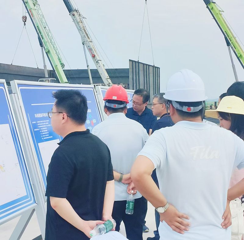 熱烈歡迎各領導視(shi)詧我司承建的南漪湖汚水處理項目